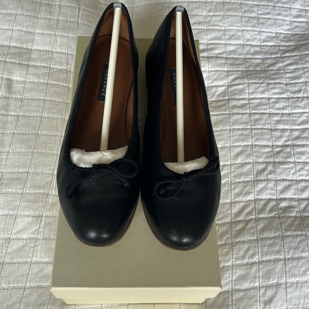 Margaux The Demi Ballet Flat Size 39 Black Nappa